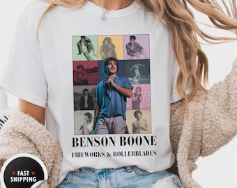 Benson Boone Vintage Shirt, Benson Merch Kid Shirt, Benson Boone Concert Tour, BB Tour Album Concert, Wanted Man Tour Shirt, Benson Shirt