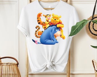 Winnie The Pooh  Shirt, Mommy To Bee, Pregnancy Reveal Shirt, Pooh Mommy Shirt, Disney Pregnant Tee,New Mom Shirt, Daddy To Bee