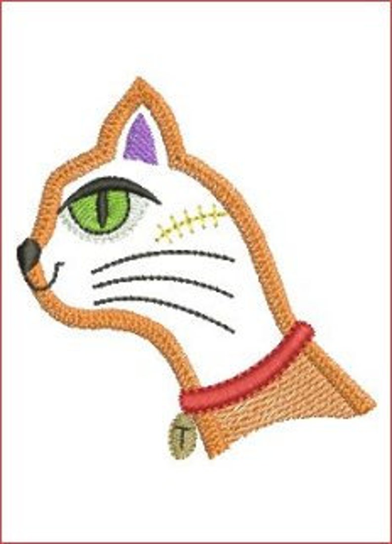 Aristocat Tom Cat Applique and Mouse | Single Machine Embroidery Design ...
