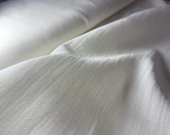 White Double Gauze Muslin Fabric, 100% Cotton, Soft Fabric for Dresses, Robes, Shirts, Blouses & Loungewear