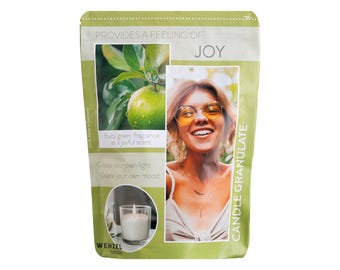 Joy candle granules 400g – fragrance granules for candles with a pleasant wellness atmosphere