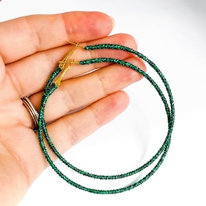 Large Green Hoops, Big Hoops, Sparkly Green Earrings, Dark Green Jewelry UK