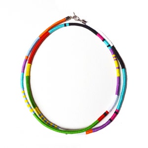 African Tribal Necklace, Statement Necklace, Multistrand Necklace, African Jewelry UK