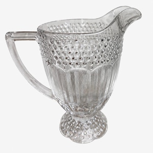 Brocca/vaso in cristallo pesante Emily’s Attic di Gorham Crystal, vintage / 1,4 litri