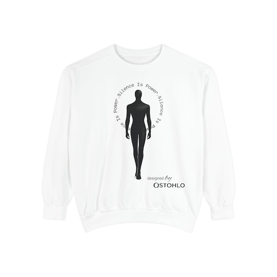 Silhouette Walker sweatshirt | Minimalist Figure Graphic