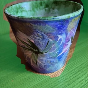 vaso rotondo in ceramica