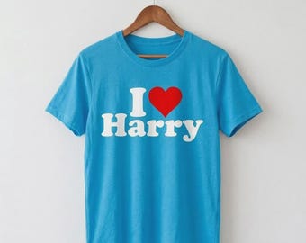 KIDS - I Love Harry Shirt - Minimalist Fan Apparel - Aesthetic Graphic T-Shirt - Unisex Fit