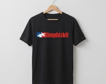 KIDS - Limp Bizkit T-Shirt - Retro Nu Metal Logo Tee - Vintage Style 90s Music Shirt -
