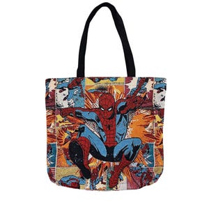 Spiderman tote bag - Etsy 日本