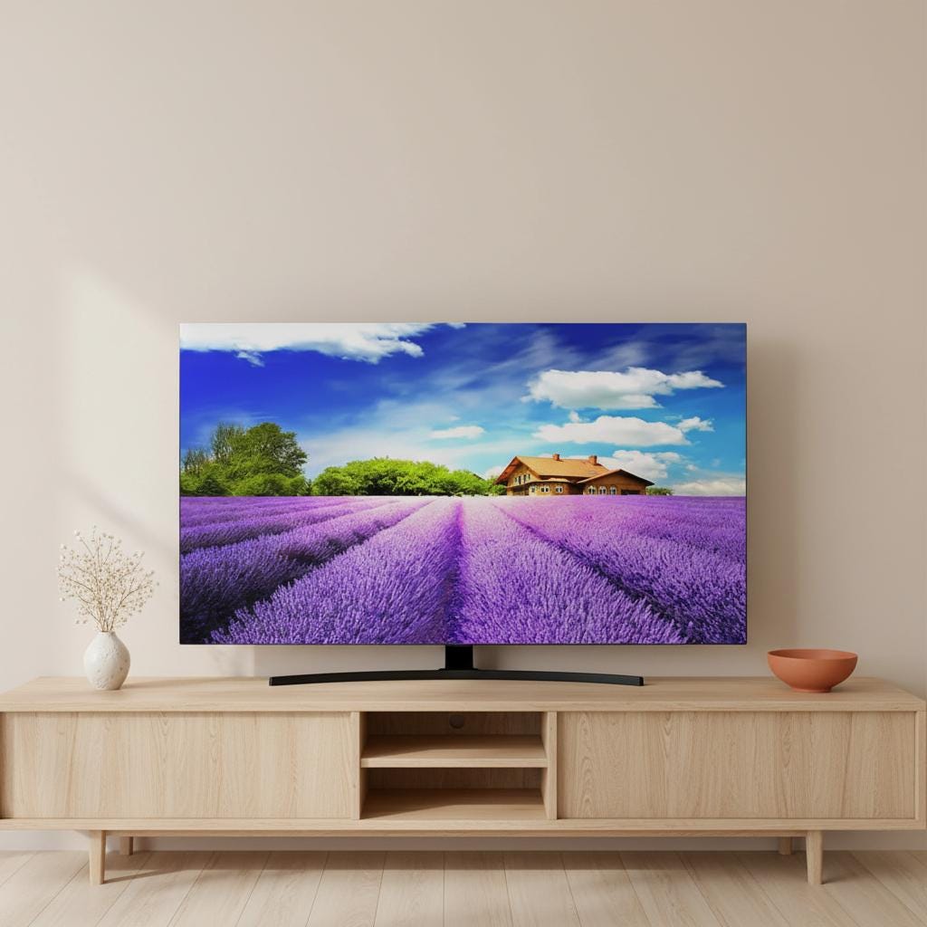 Housse Écran Tv Compatible Avec 65" Tv - Protection D'Écran Télévision