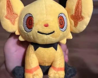 Shiny Shinx Plush 14cm – Cute Pocket-Size Collectible Toy