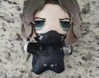 Peluche de Bucky Barnes, Soldado de Invierno, Superhéroe del MCU