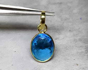 Blue Topaz is a popular gemstone symbolizing clarity, communication, loyalty, and emotional balance.