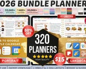 All-in-One Digital Planner 2026 2027 2028 Digital Planner Digital Journal Digital Goodnotes Template Weekly Daily Planner Notability ADHD