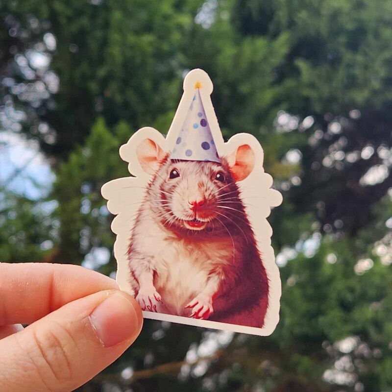 Rata Sticker Rat Sticker - Etsy