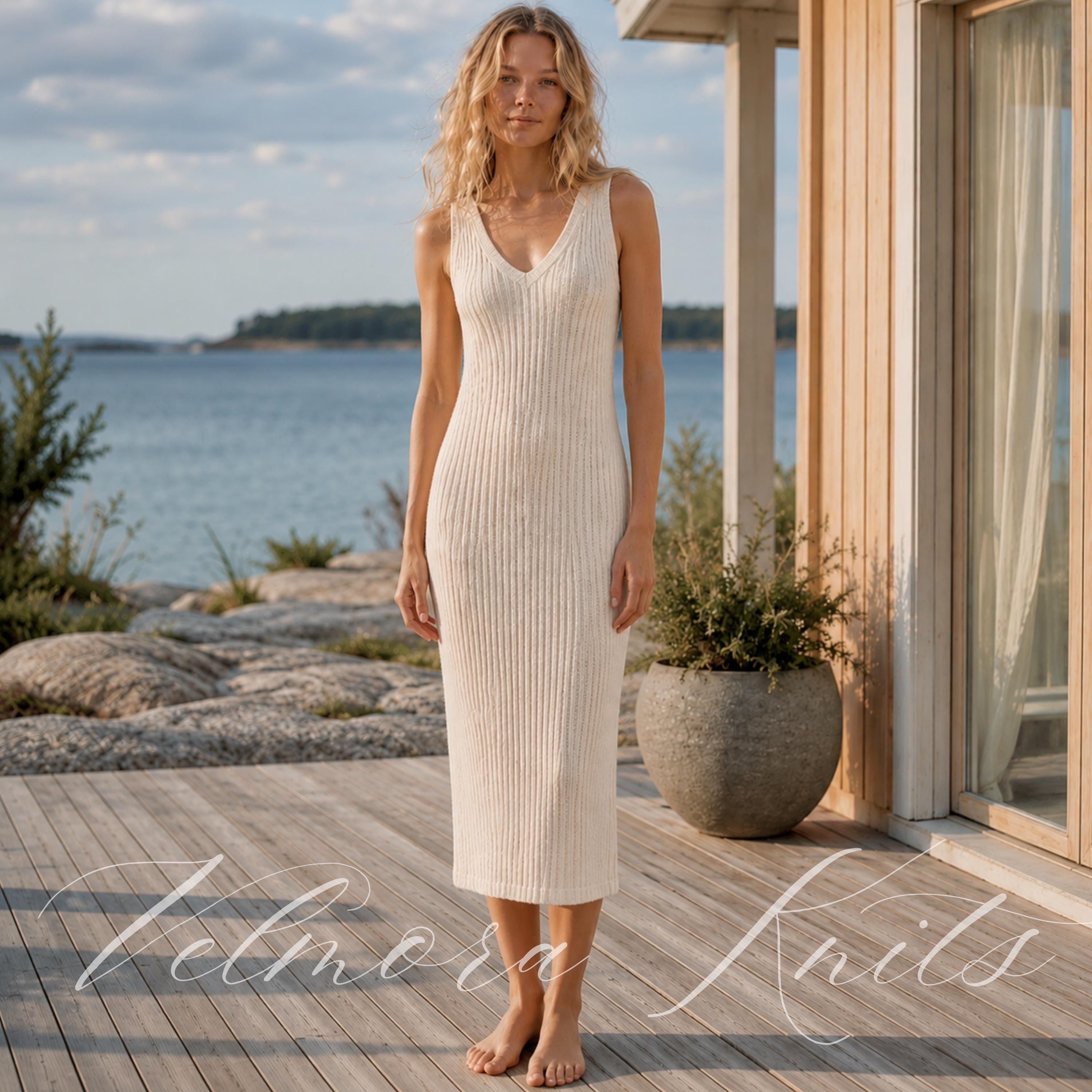 Rib Knit Dress - Etsy