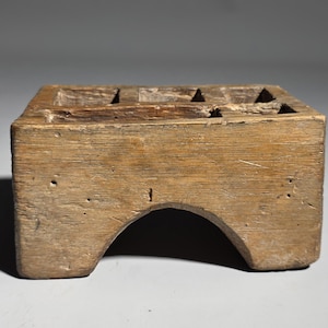 Traditional Javanese Sirih Box | Antique Wooden Betel Preparation Box | Hand Carved Household Container | Tribal Spirit Gallery I 1269