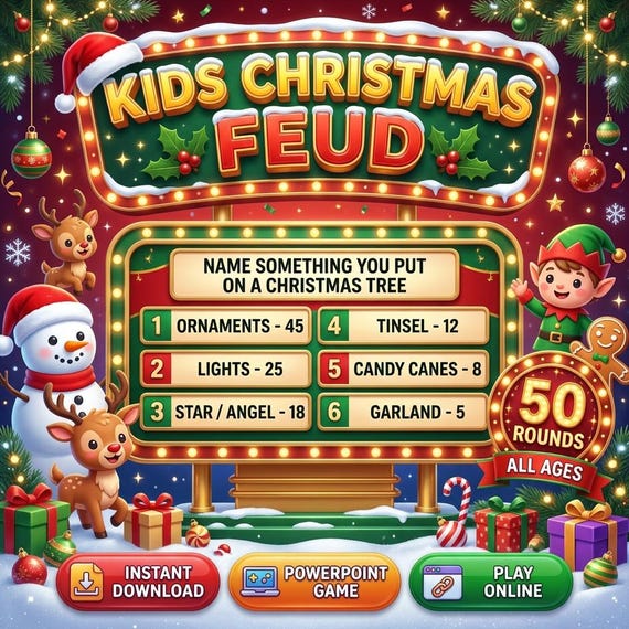 Kids Christmas Party Games Christmas party game