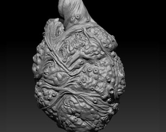 TheIconShelf 1:1 rekwizyt inspirowany fanartem Heart of Flying Dutchman Captain (plik cyfrowy)