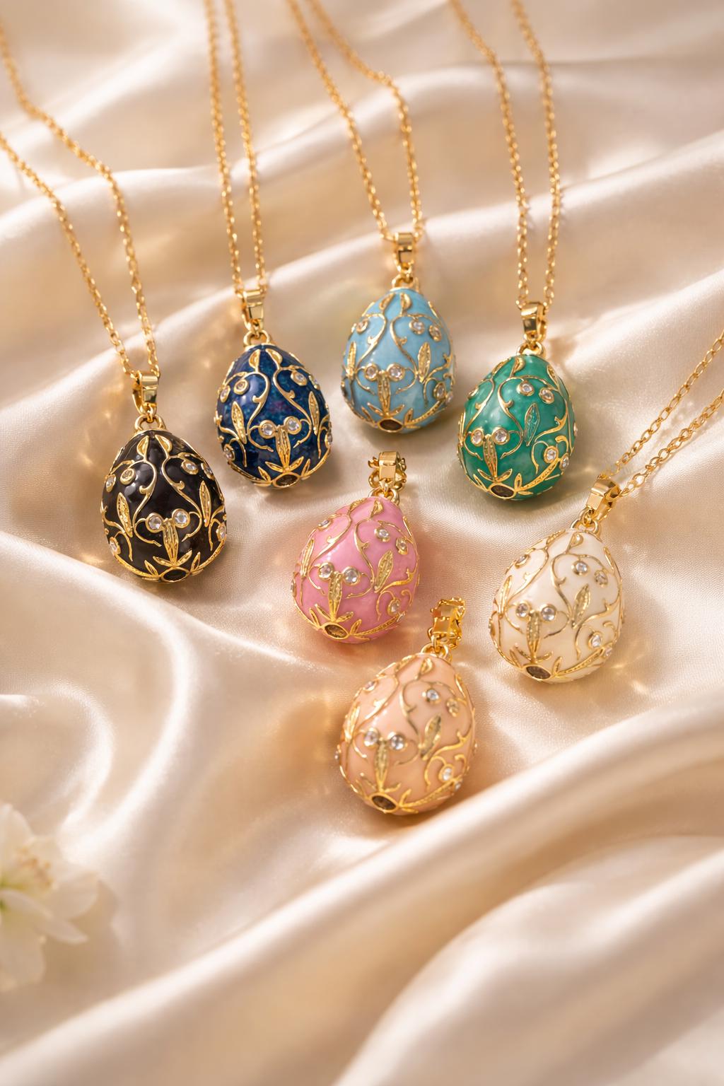 Faberge glass egg - Etsy 日本