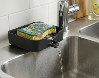 Voronoi Draining Soap Dish | Modern Soap Holder | Minimalist Bathroom Tray
