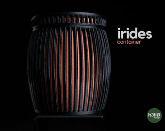 Sculptural Storage Container: Modern Organizer | Irides Container