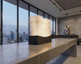 Wave Table Lamp | Modern Minimalist Ambient Light | Luxury Desk Lamp
