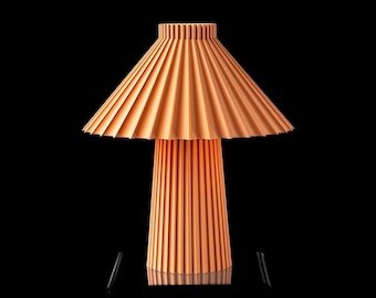 Sculptural Table Lamp: Organic Minimalist Design | Table Lamp 007