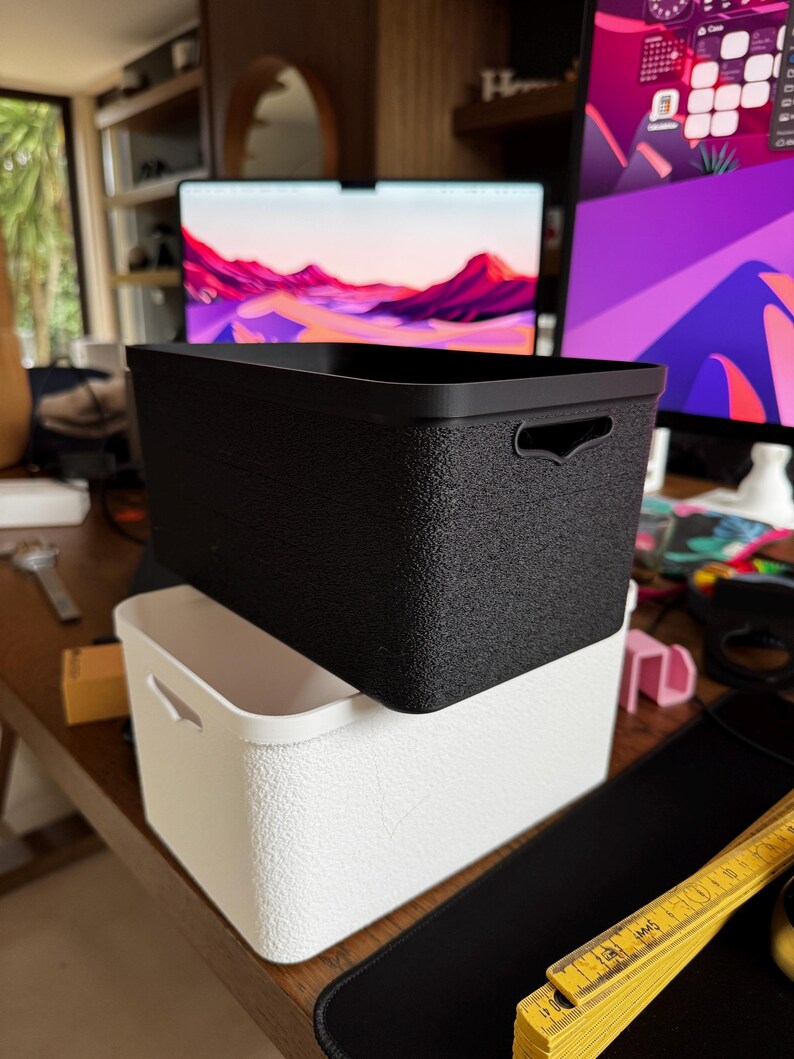 Storage Bin System | Stackable Modular Organizer Box image 2