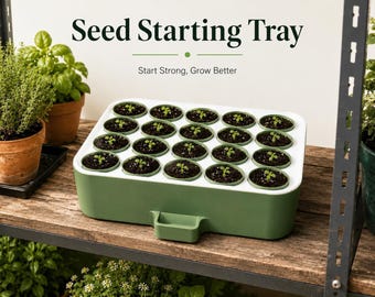 Self Watering Seed Starter Tray System