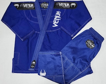 Venum Jiu Jitsu Gi 450 GSM Kimono BJJ Uniforme Azul