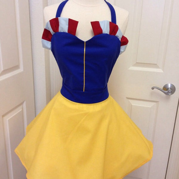 L/XL - Snow White costume apron dress