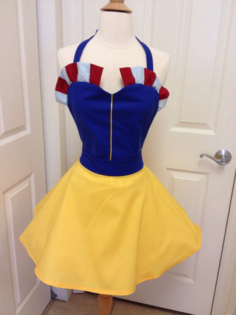 snow white apron