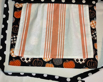 Towel Apron- Pumpkins