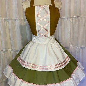 S/M- Bar Maid Costume Apron &quot;Dress&quot;