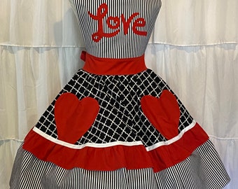 spode christmas apron dress Amazon.com: Spode Morris & Co. Strawberry Thief Apron - 100% Cotton Adjustable Cooking & Garden Apron with 2 Front Pockets