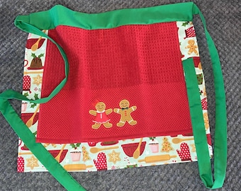 Towel Apron- Christmas