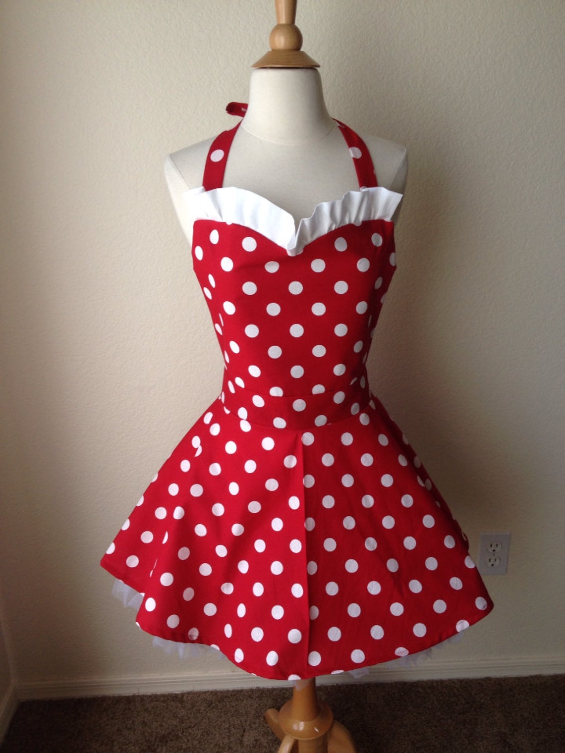 Minnie Mouse costume apron dress Etsy