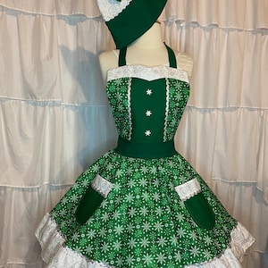 mrs claus green dress Mrs. Claus Green Velvet Dress
