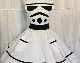 L/XL- Stormtrooper costume apron dress