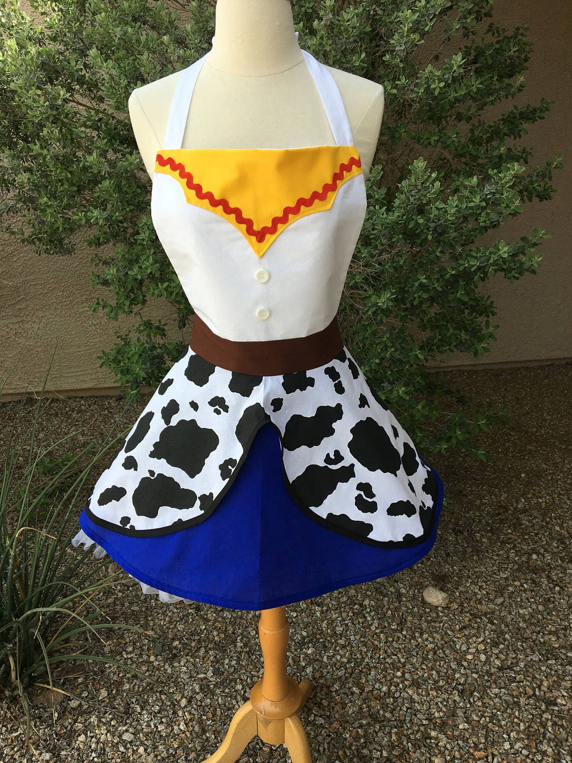 Jessie Toy Story Costume Apron, Cow Girl Halloween Costume, Toy Story  Cosplay, Disneybound, Woman's Apron 