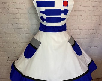 S/M- Adult costume apron dress