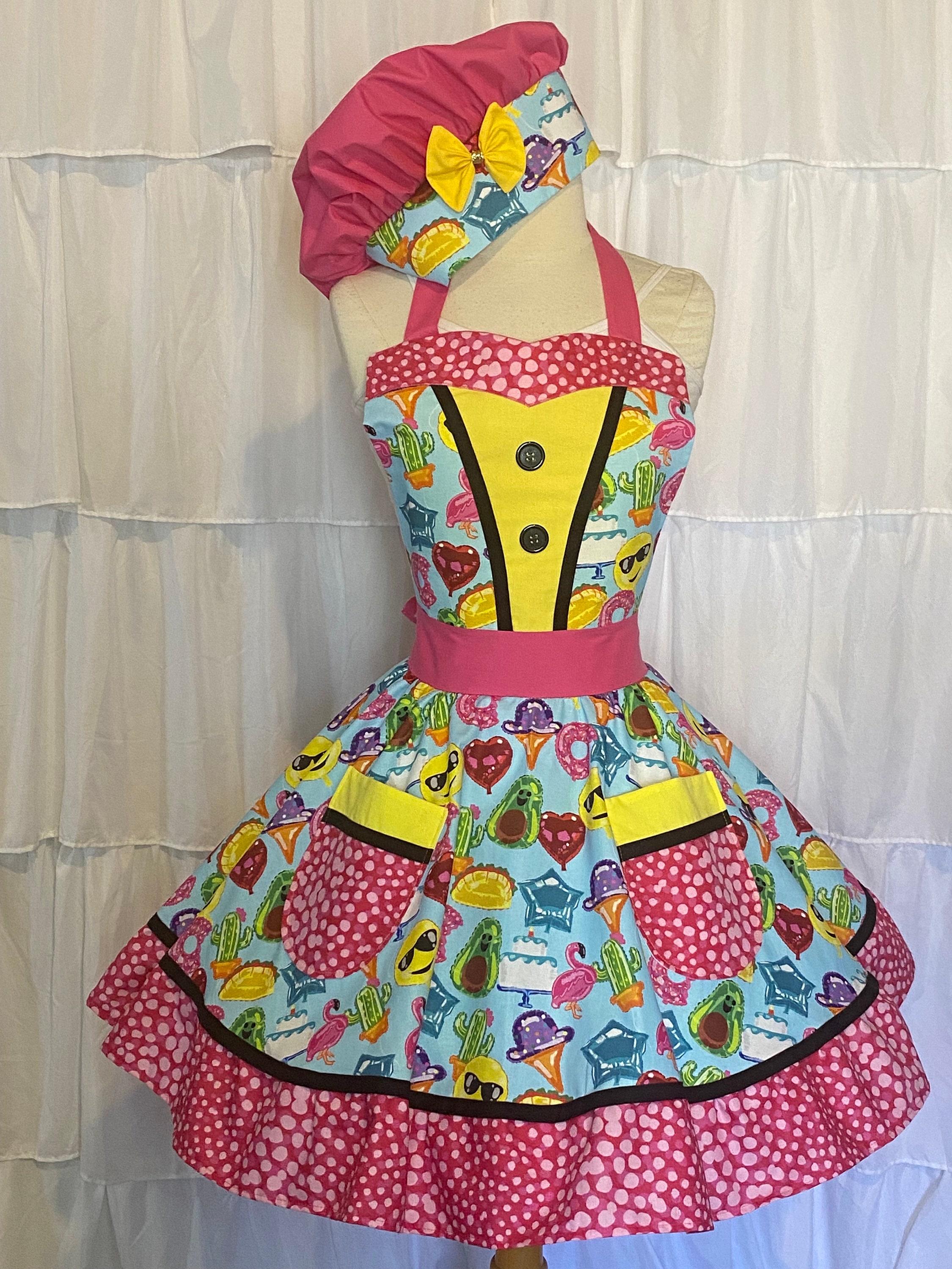L/XL- Balloon Animal Costume Apron "Dress" + Hat