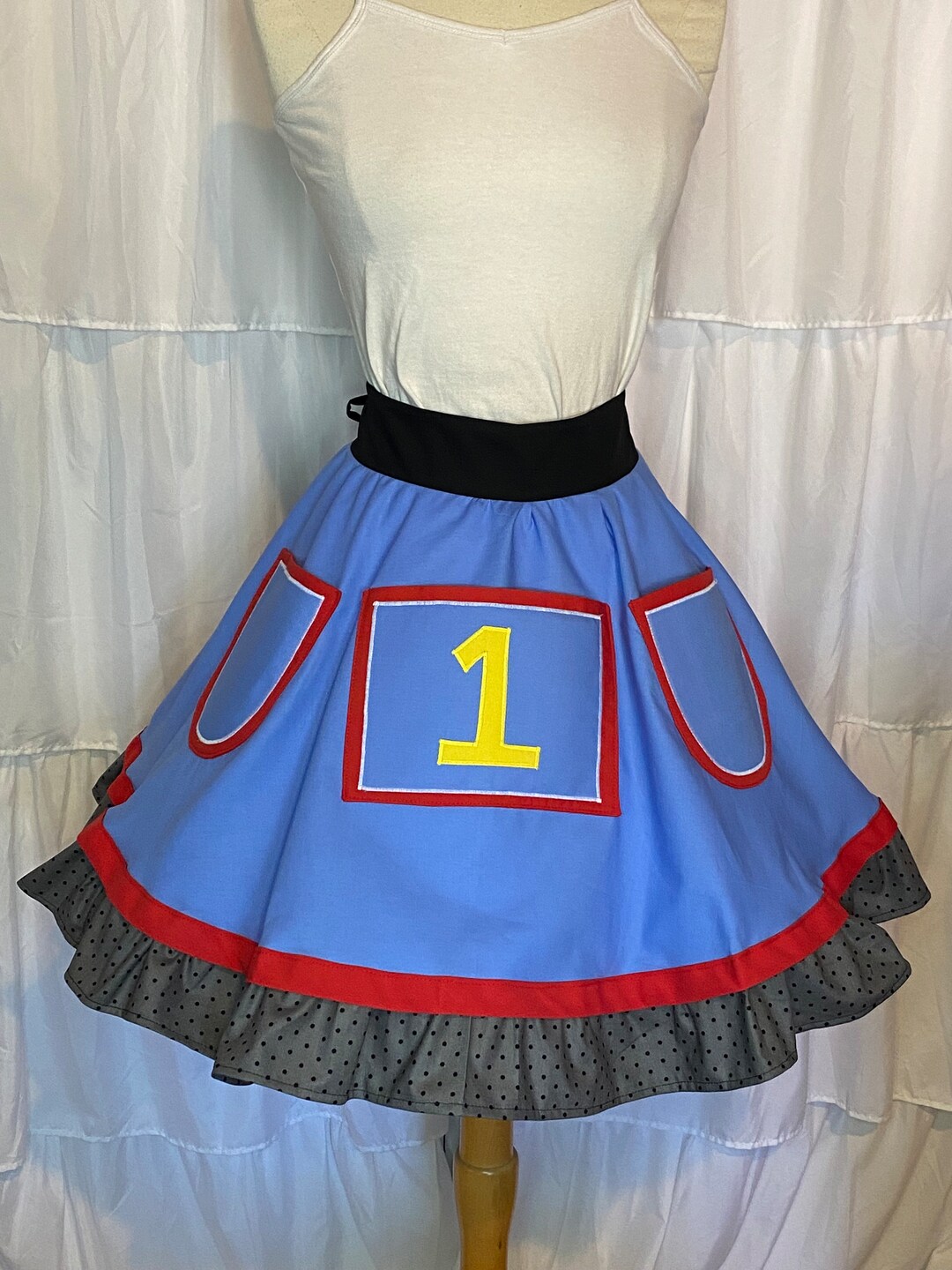 Train Half Apron Skirt Traditional Style - Etsy