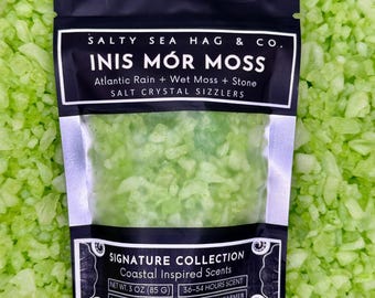 Inis Mór Moos Salzkristall Sizzlers - Atlantik Regen + Nasses Moos + Steinduft