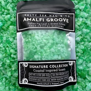Sali minerali al sale Amalfi Groove - Profumo di foglie di fico italiane e agrumi verdi