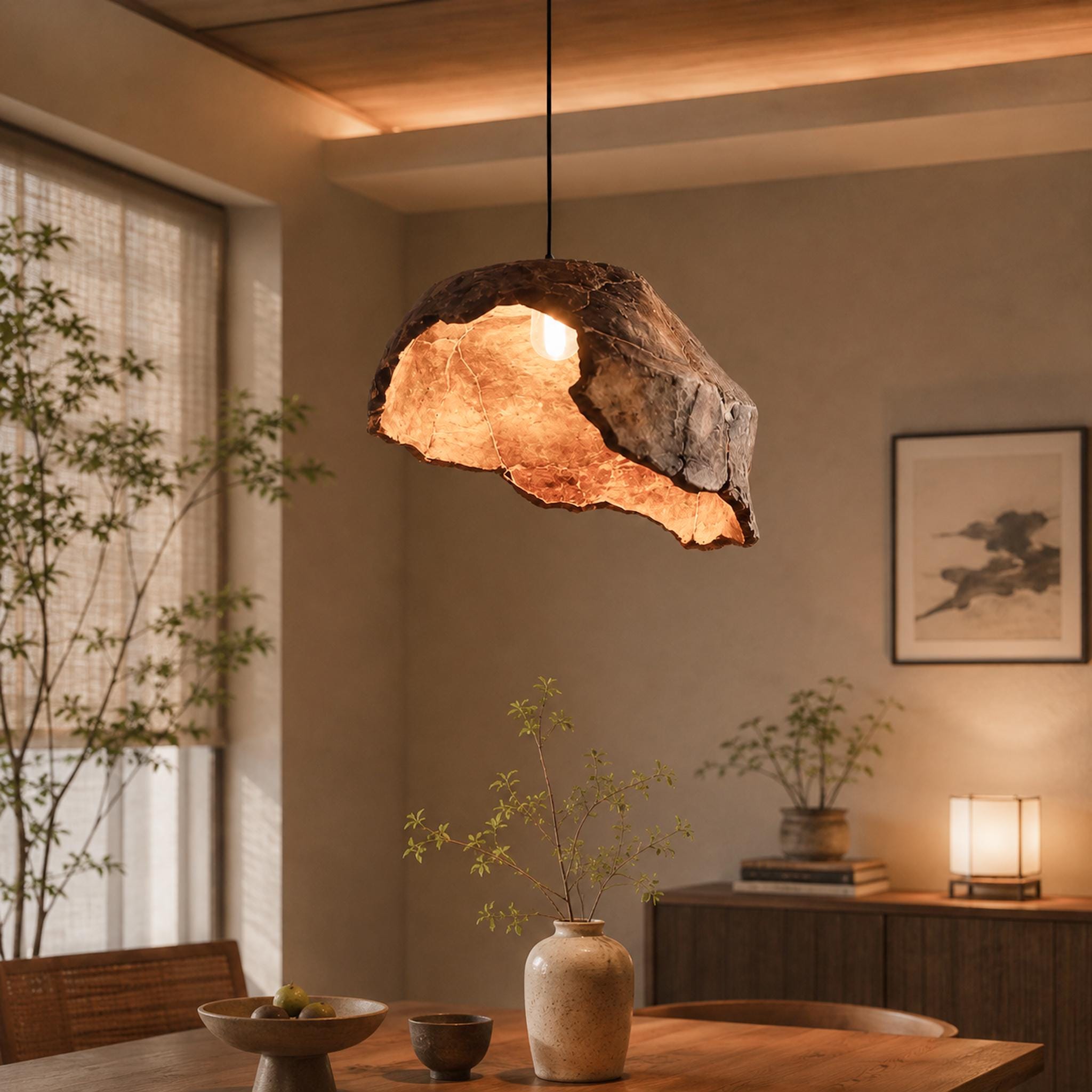 Chandelier Japandi - Etsy