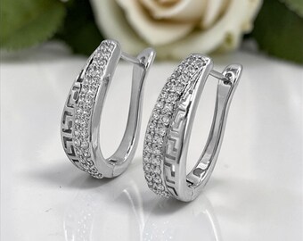 Exclusive Hypoallergenic unique  Gold Filled  earrings  24mm  long