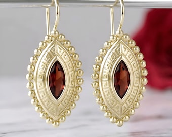 Exclusive Hypoallergenic  14k Gold Filled earrings 46mm length