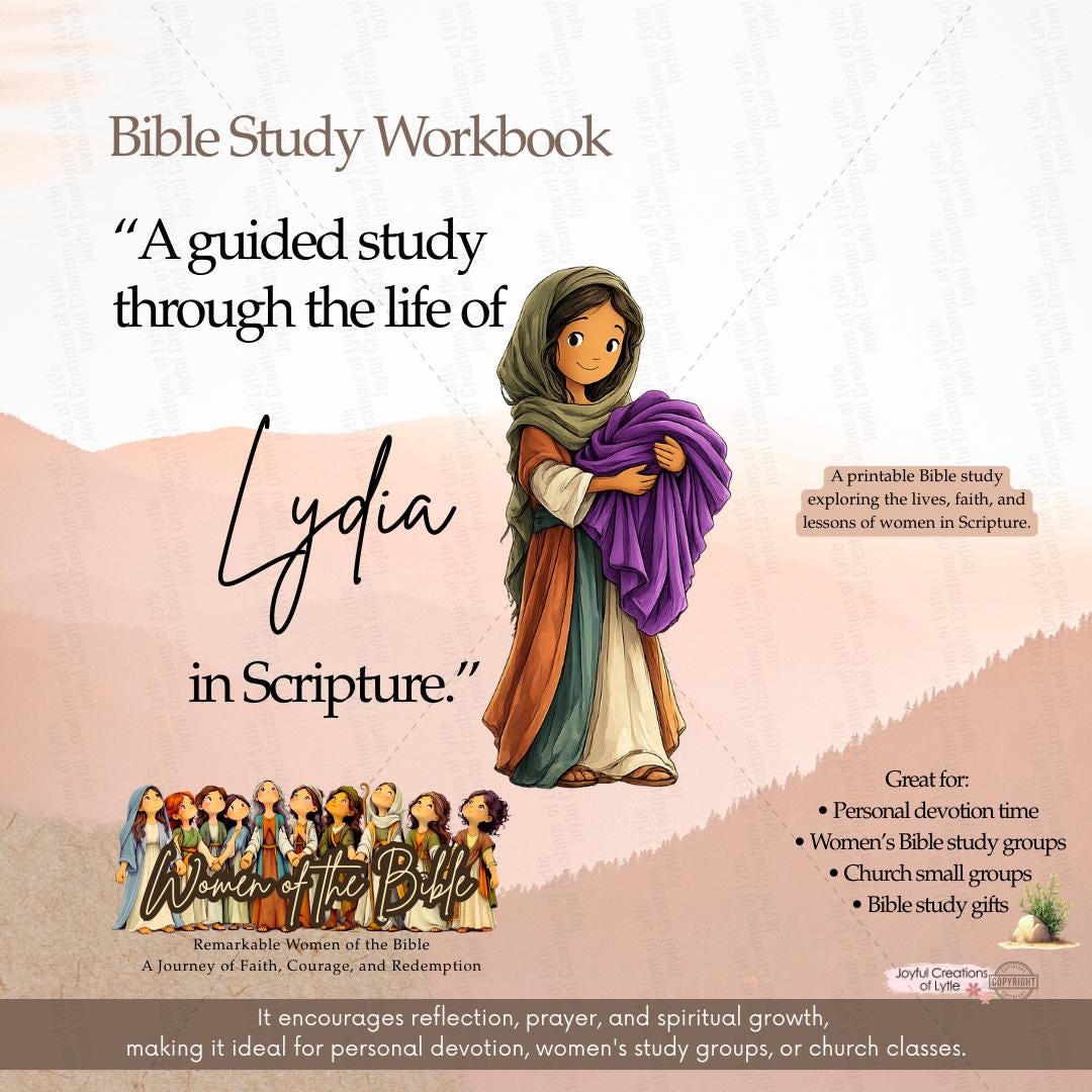 Women of the Bible Study Workbook | Scripture Reflection (digital ...